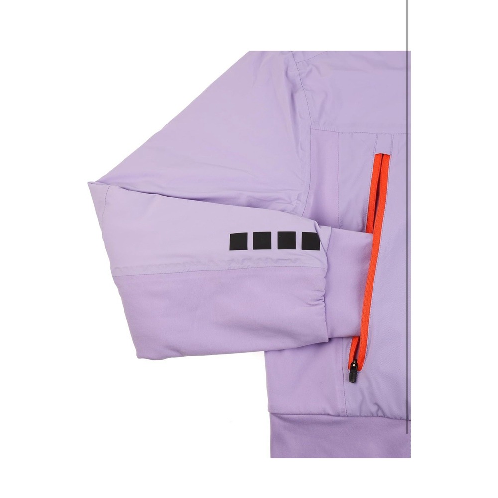 MTV Capelli Sport Women's Medium Track Jacket Zip‎ Lavender Purple Hooded - Picture 3 of 5